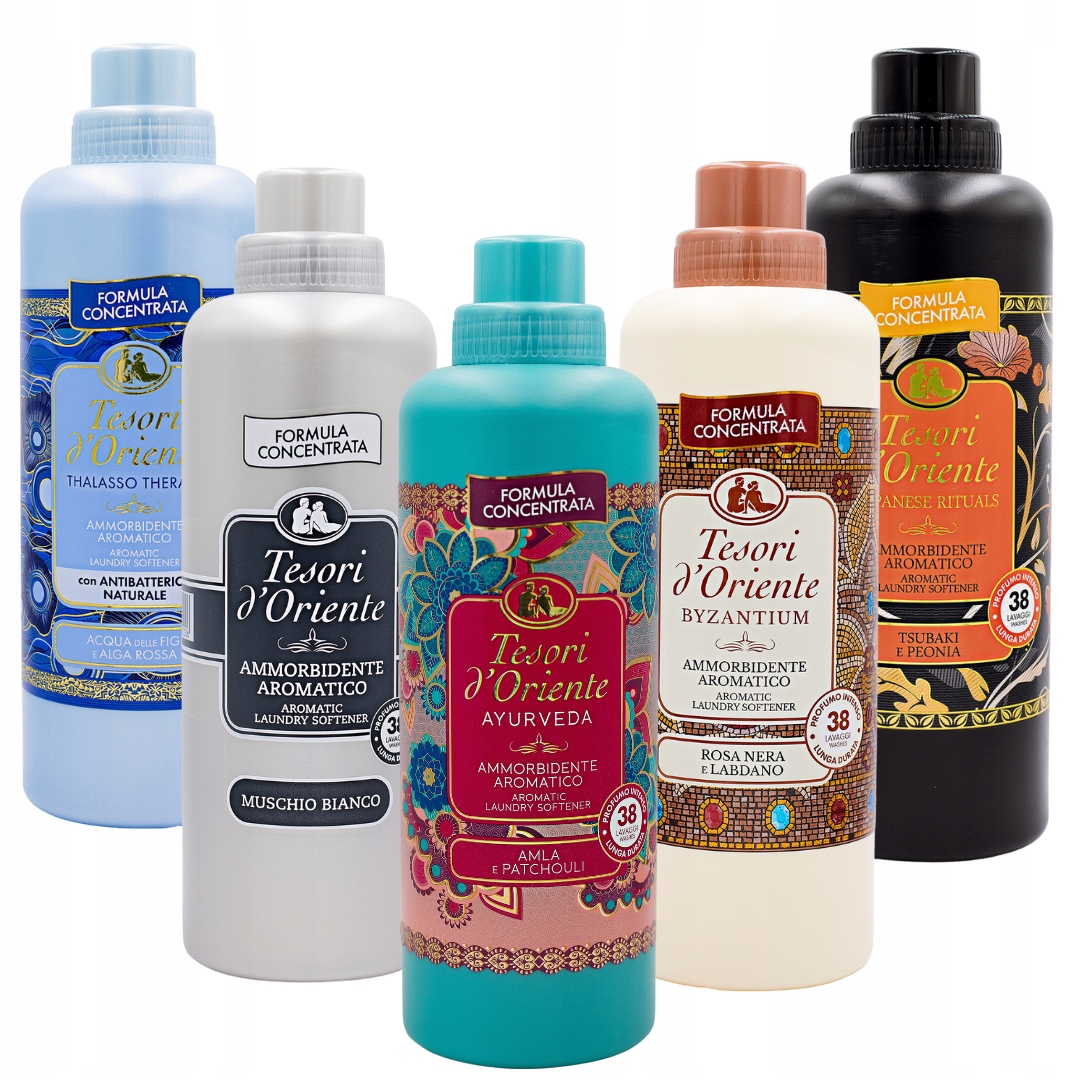 Levně Set Tesori D'Oriente 5x tekutá aviváž koncentrát 760 Ml Jambt