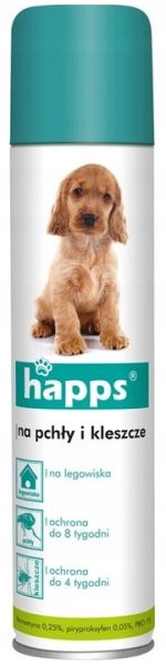 

Happs Spray na pchły i kleszcze 250ml