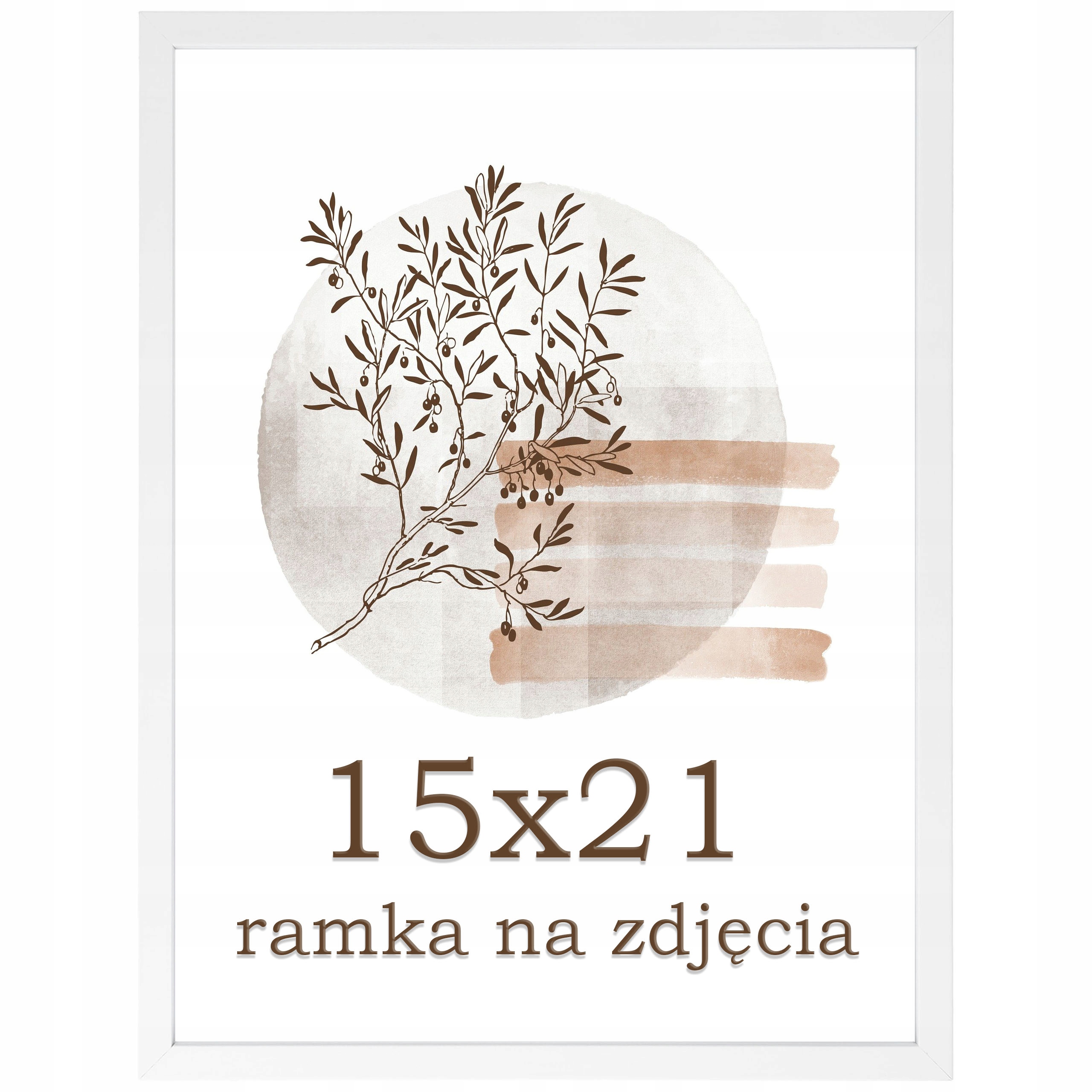 

Ramka na zdjęcia 15x21 ramki na zdjęcia biała A5