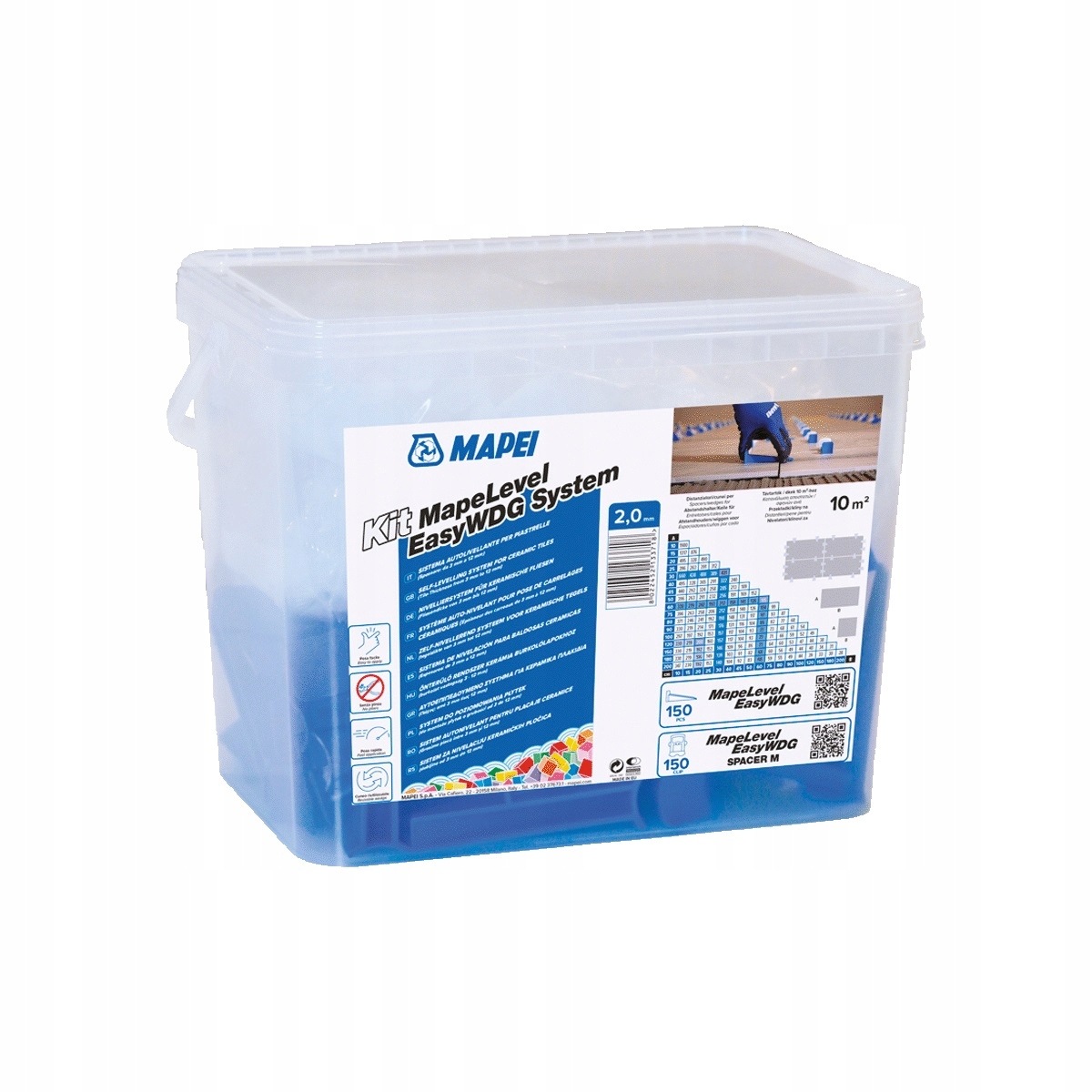 

Mapei Mapelevel System Poziomowania Płytek Zestaw