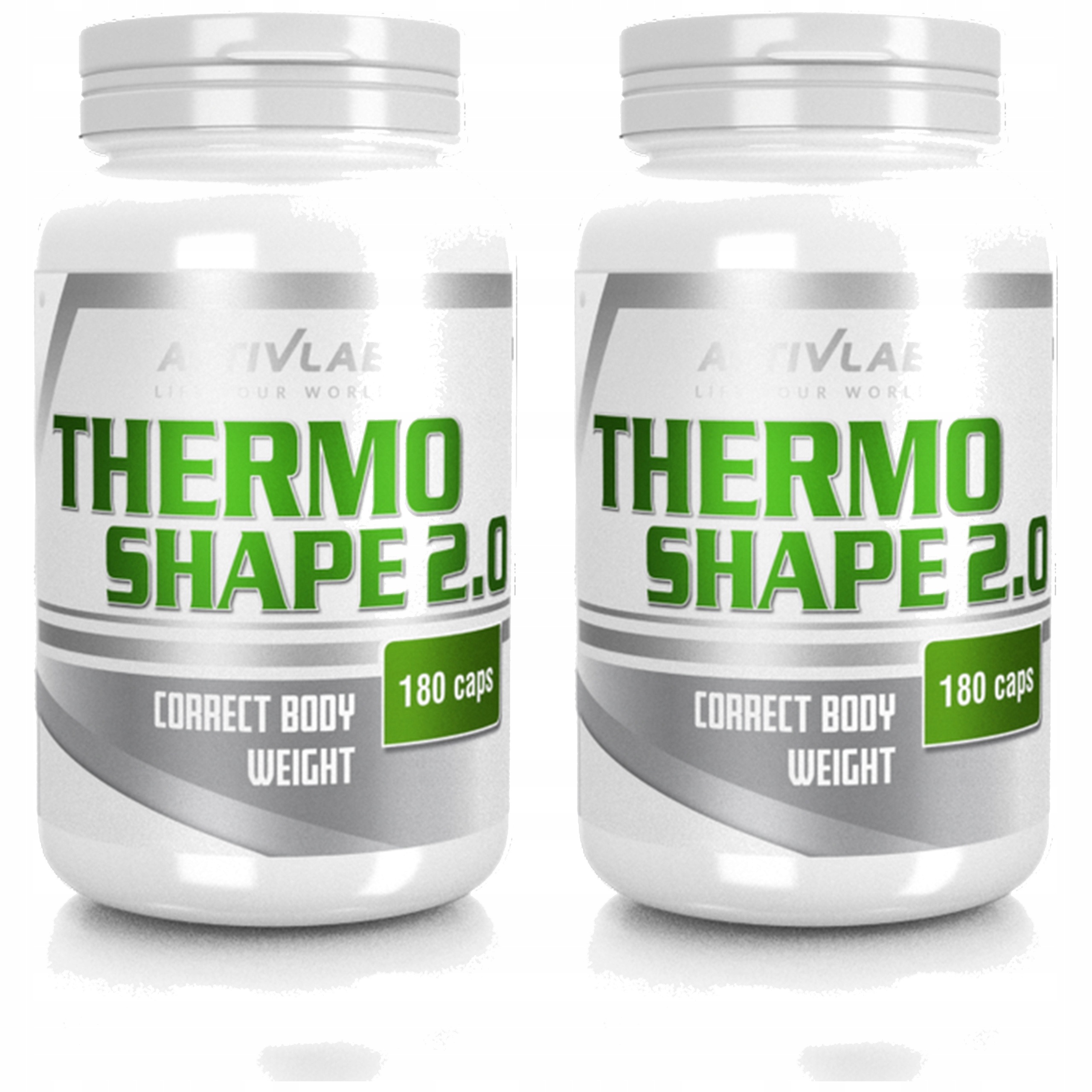 2x Activlab Thermo Shape Spalovač tuků 180 kapslí Redukce hmotnosti energie