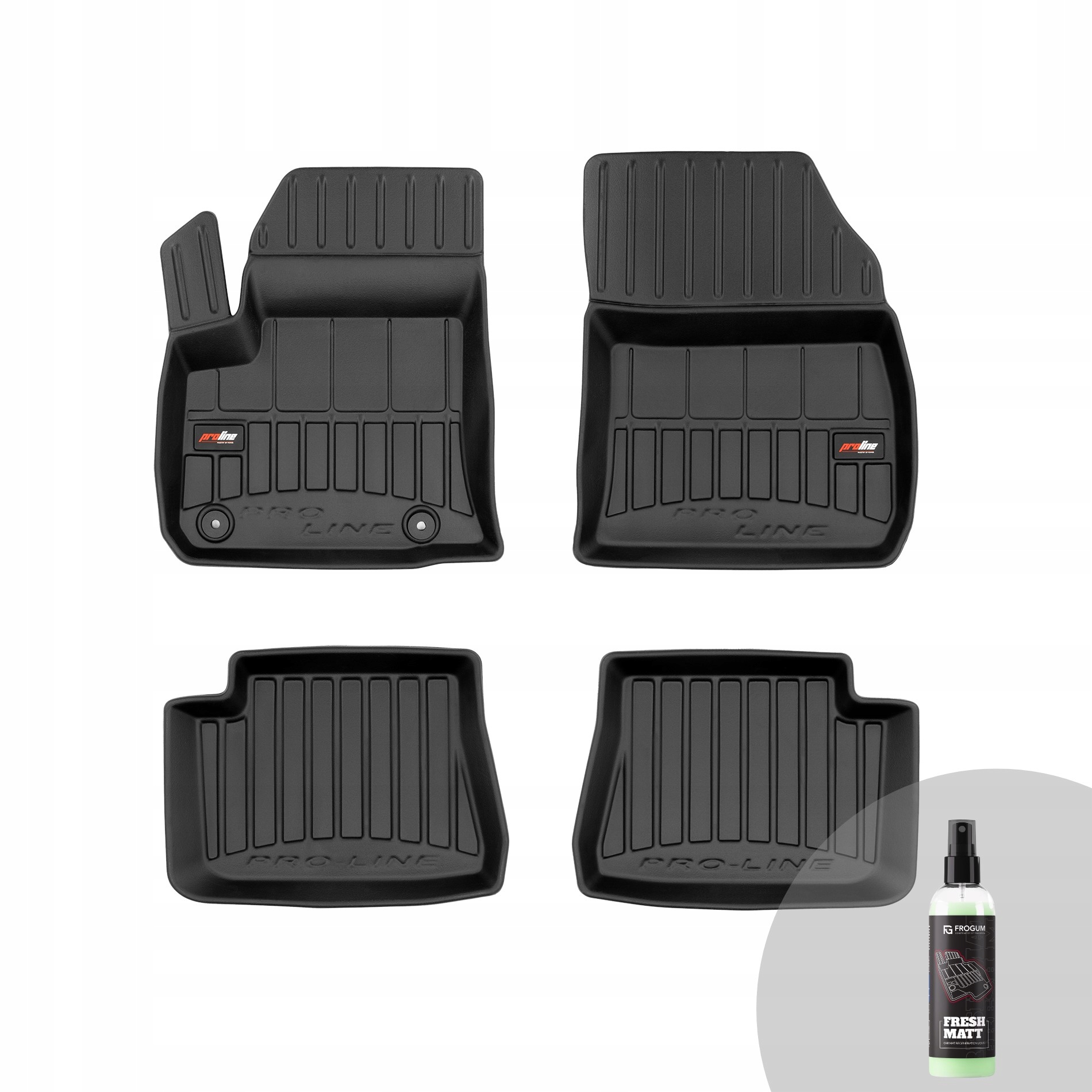 Autokoberce Frogum 3D pro Opel Corsa-e, pro Peugeot e-208 střed