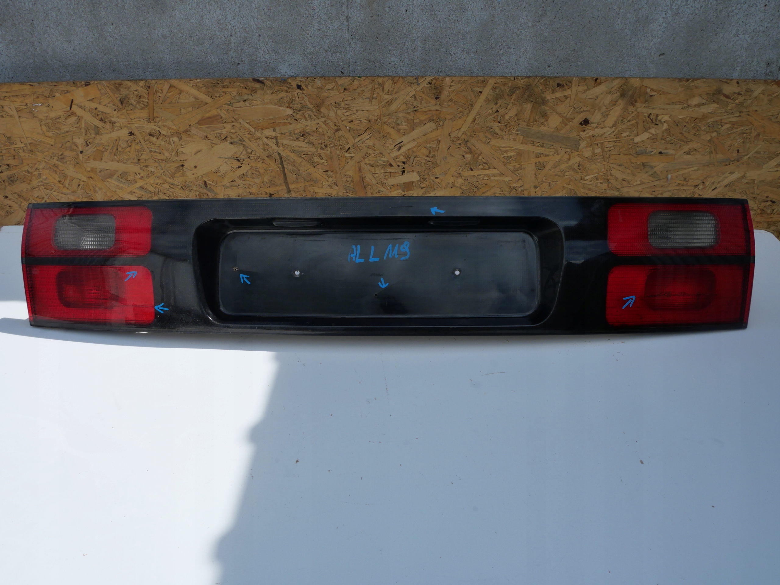cap bonnet rear part VW SHARAN 7M0
