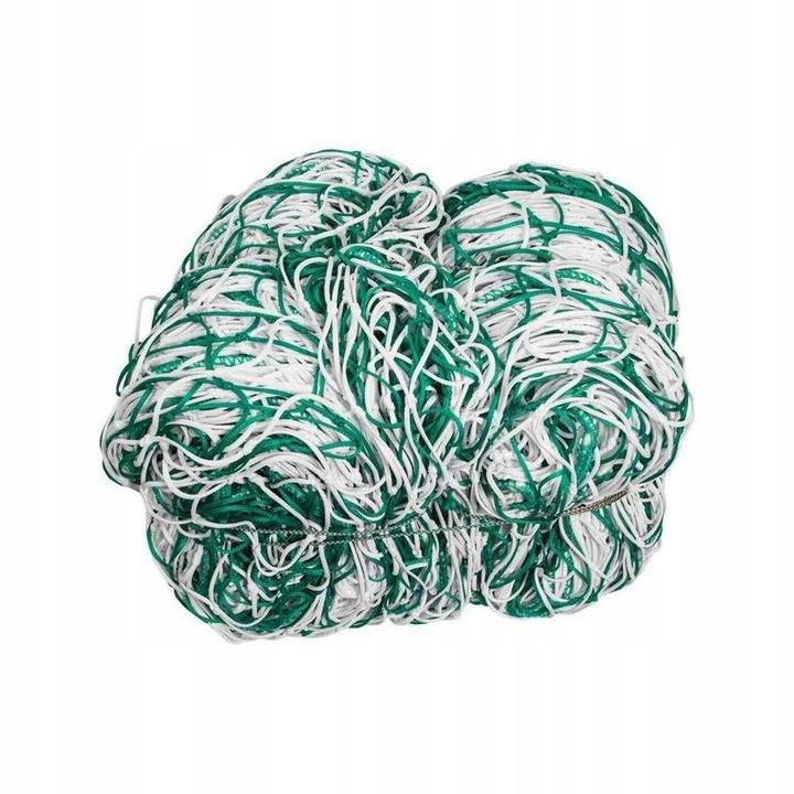 SIATKA NA BRAMKĘ PIŁKARSKĄ PEŁNOWYMIAROWĄ 7,5x2,5M PP5MM 2x2 WYTRZYMAŁA Kod producenta SI-PN-PP/B5/2x2