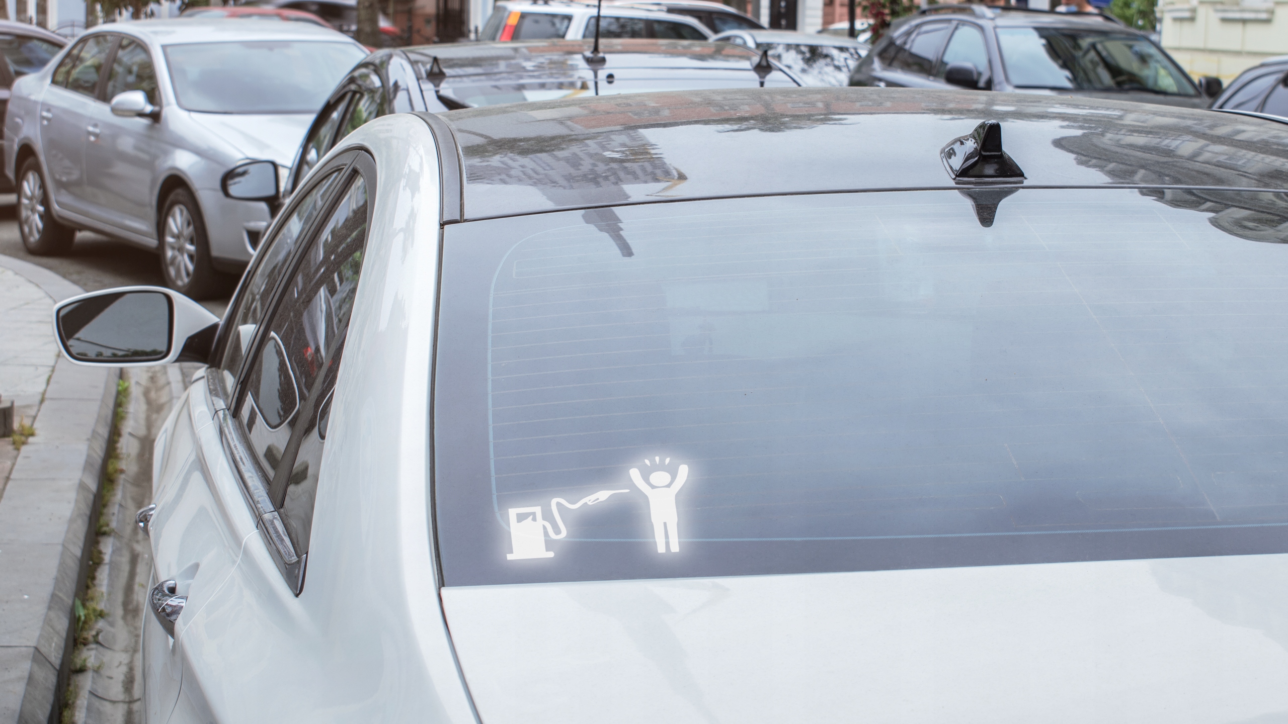 Naklejka CPN na samochód na auto - ODBLASKOWA| HOLOGRAM Producent Inny