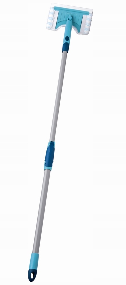 Levně Leifheit Stěrka na dlaždice a vanu Flexipad Evo s teleskopickou tyčí 41700
