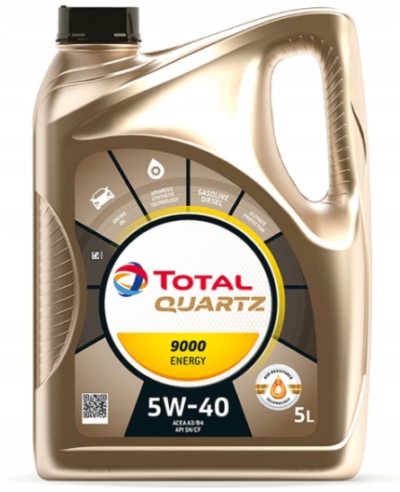 Olej Total Quartz 9000 Energy A3/B4 Api Sm/cf 5W40 5L