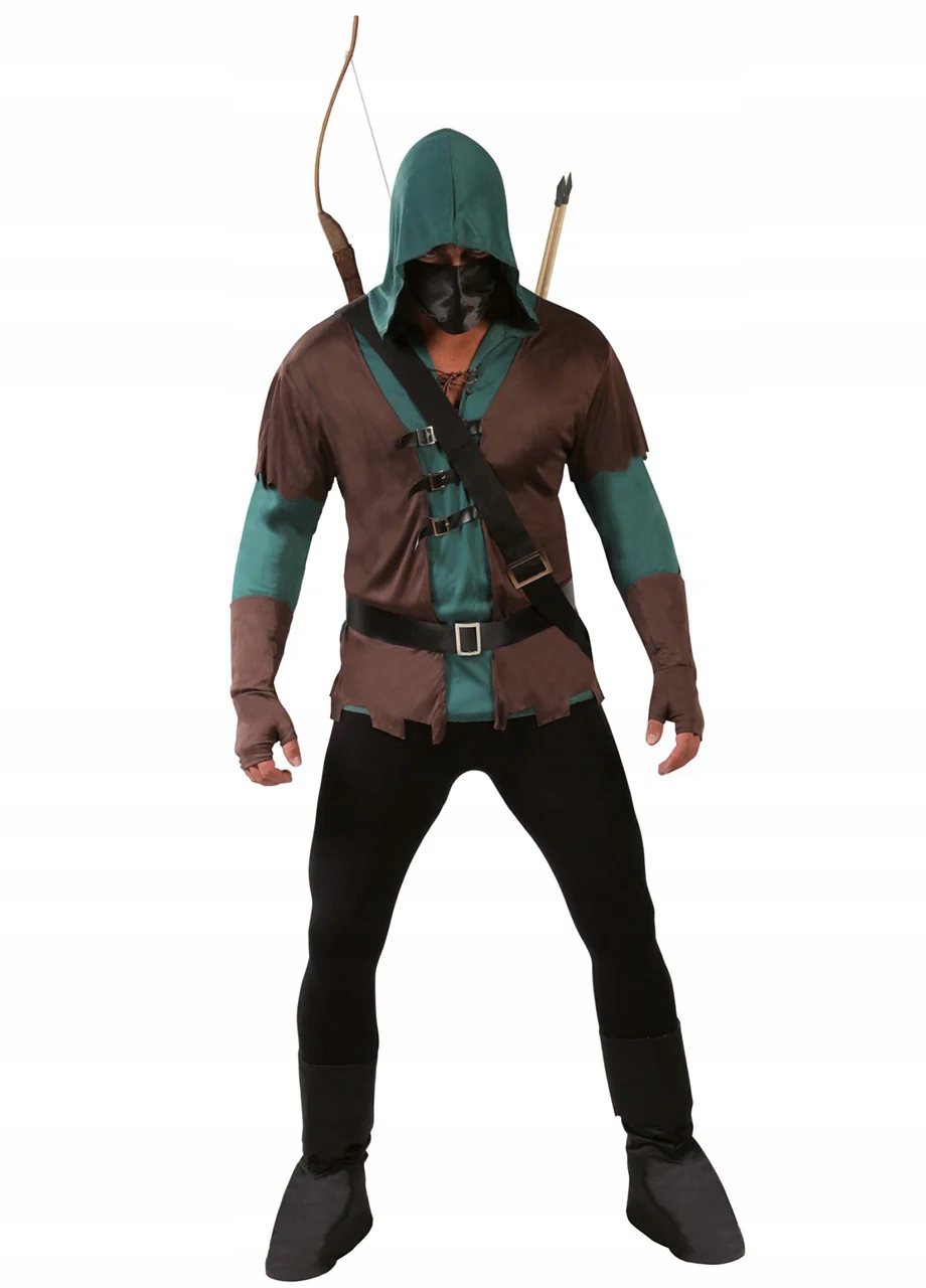 Pánský Kostým Robin Hood Kostým pro dospělé Karnevalový kostým M