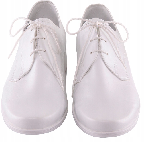 Buty komunijne 010 białe chłopięce r.34 (89) Marka Inna marka