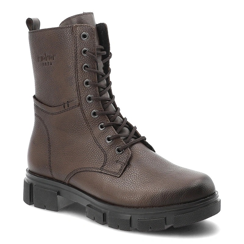 Dámské kotníkové boty Rieker, hnědé, Y7116-25 Brown