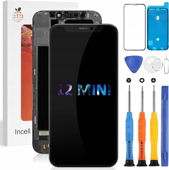 Srjtek Incell pro iPhone 12 Mini A2399 LCD displej A2176 A2398, A2400