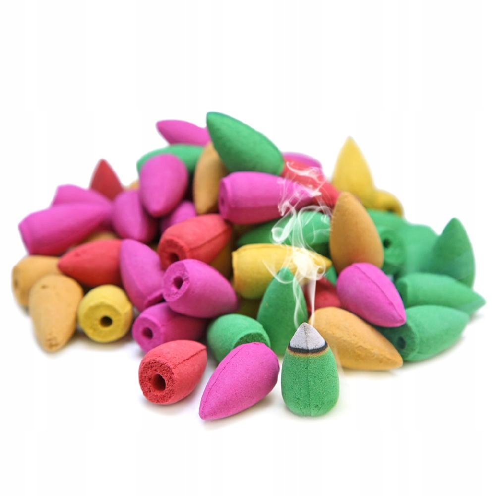 

50x Naturalne Knoty Kadzidła Długie – Płynące MIX