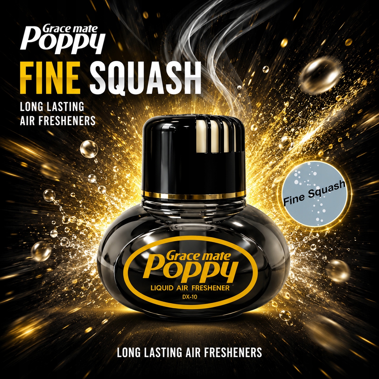 Poppy 150ml Fine Squash Zapach Samochodowy