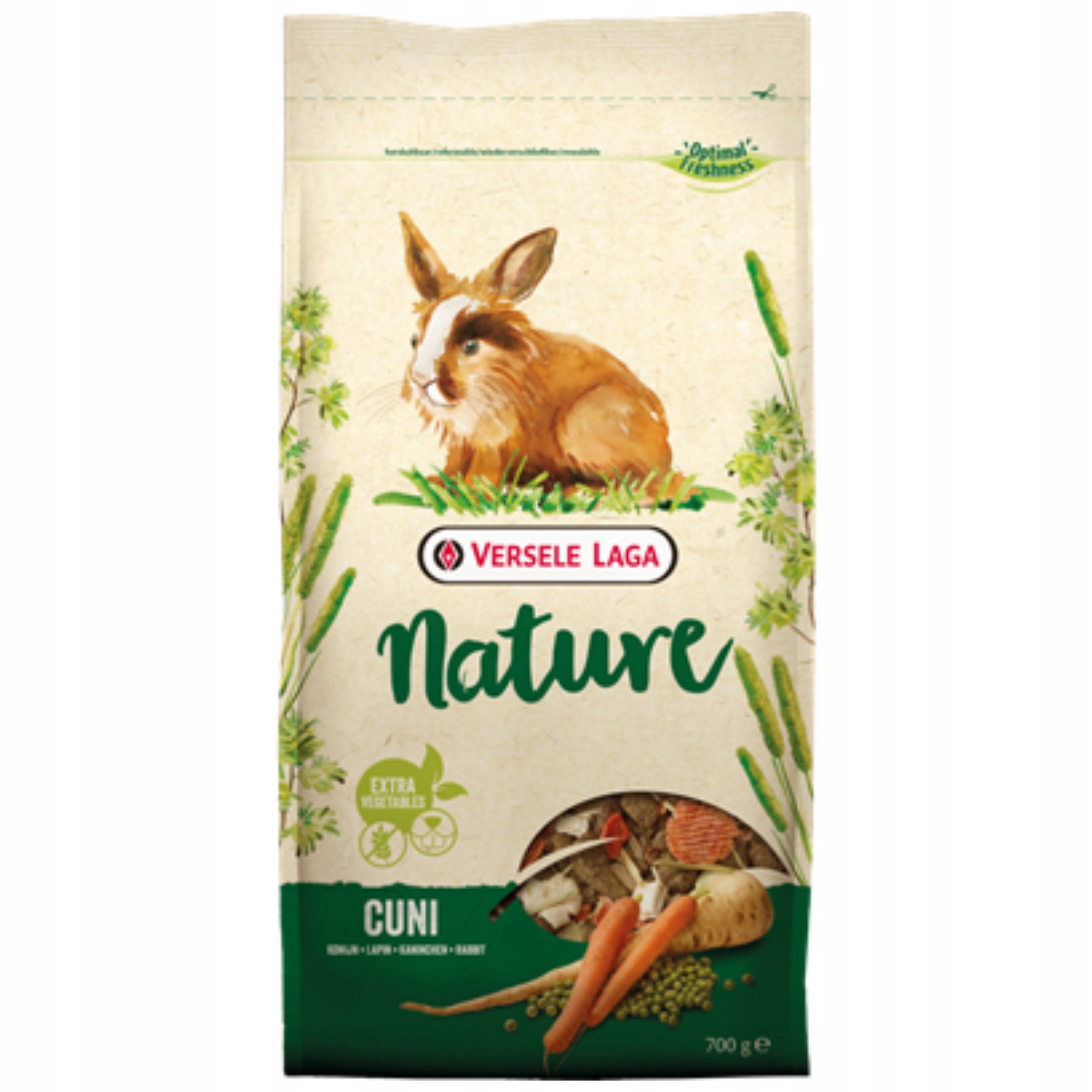 Levně Versele-Laga Nature Cuni Krmivo pro králíka 9 kg