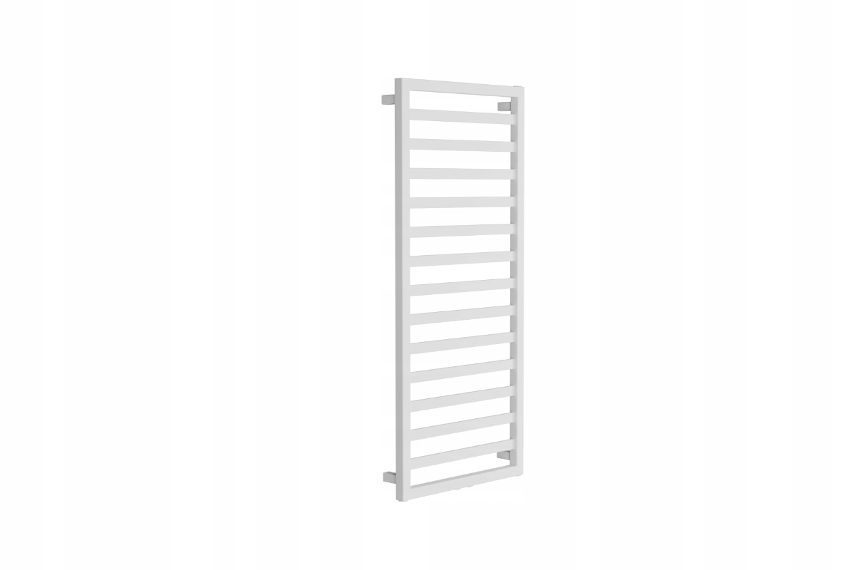 Koupelnový radiátor Brego 115 x 50 cm, bílý mat moderní design
