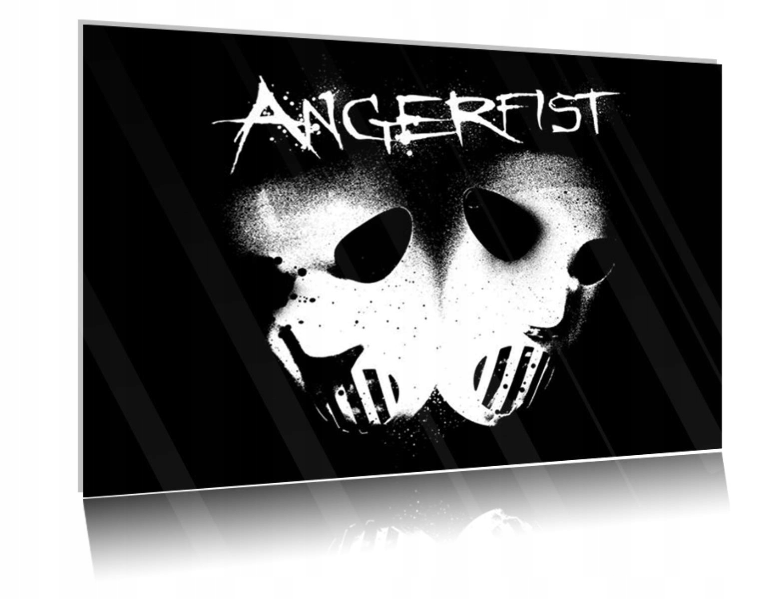 

Obraz szklany na szkle Angerfist 02 80x60