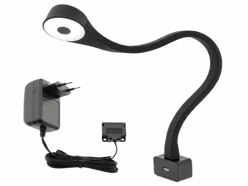 

Lampa Led nocna do sypialni łóżka czytania Flexi