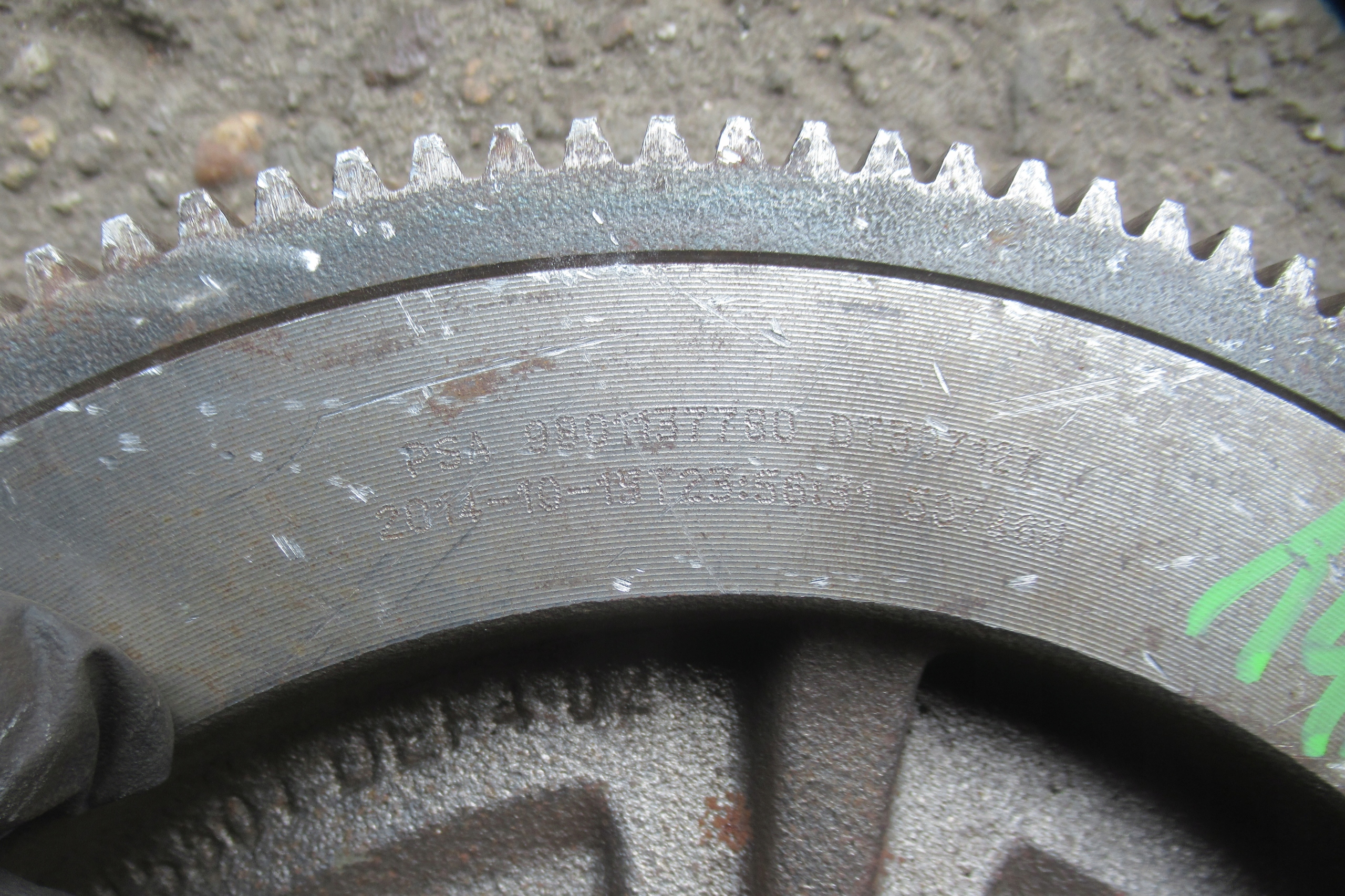 PEUGEOT CITROEN 1.6 HDI wheel flywheel