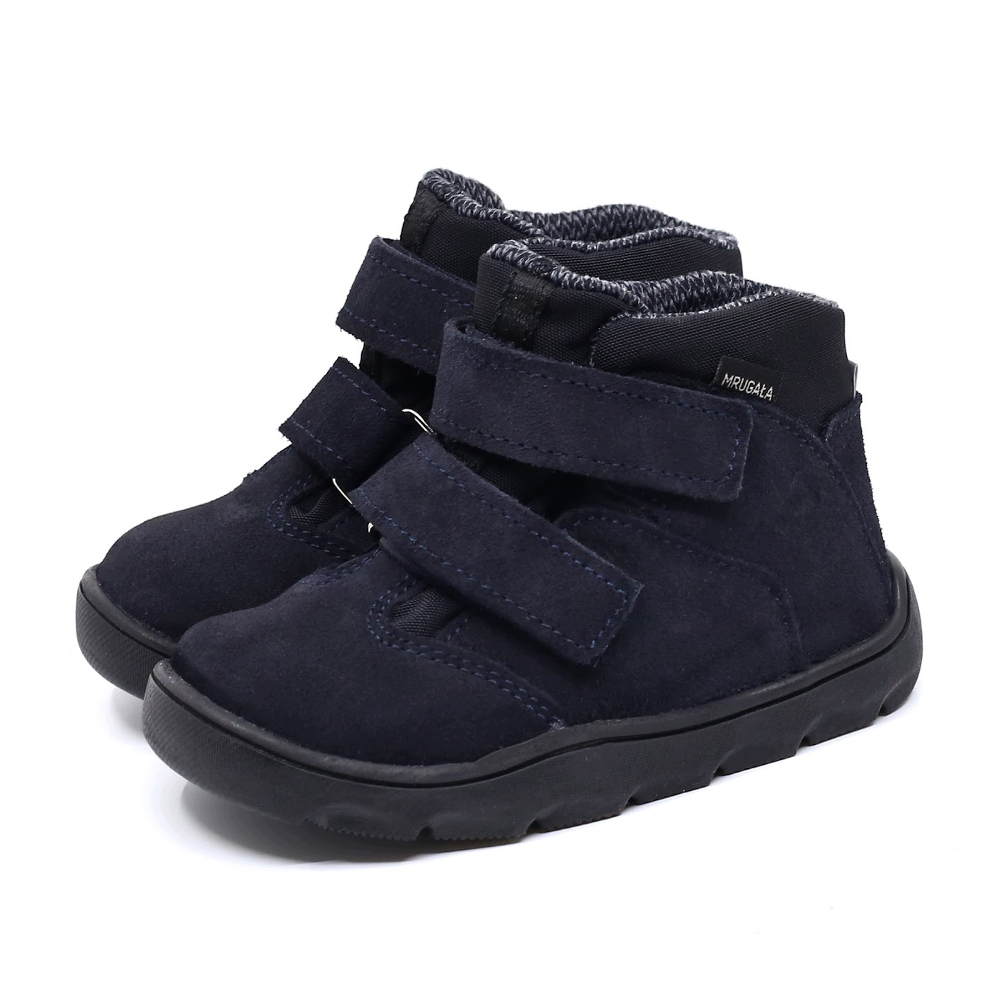 Mrugała trzewiki przejściowe barefoot Madi blu 6223/6-70 28