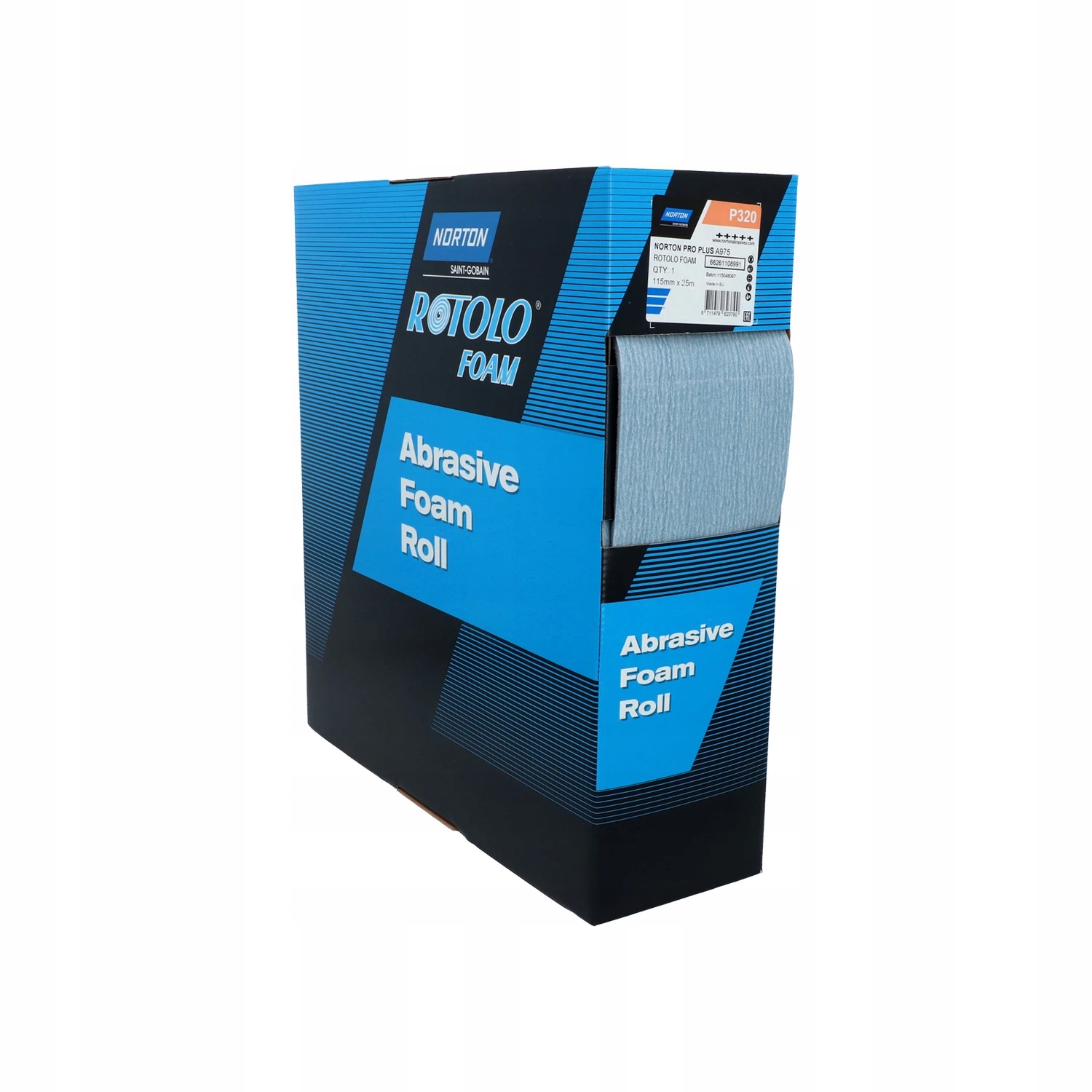 Brúsny Papier Norton Pro Plus A975 Rotolo Papier na špongii P320