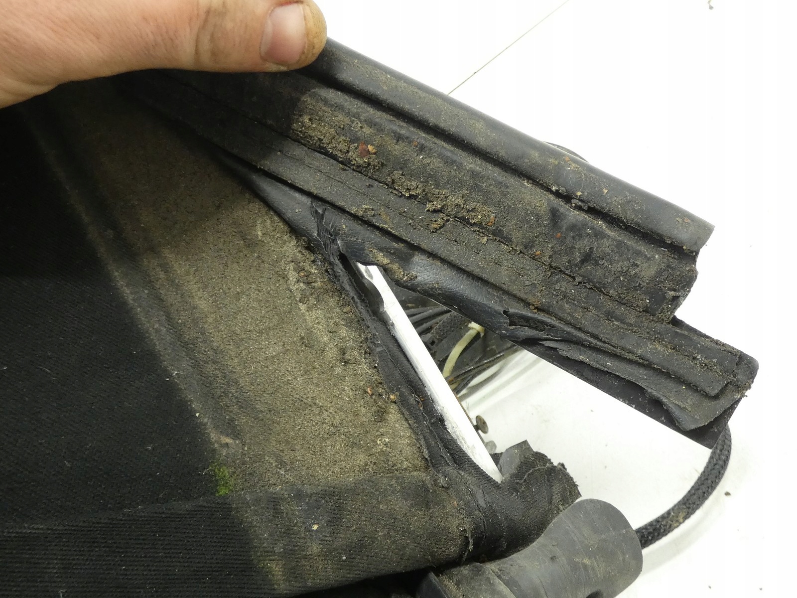 roof MATERIALOWY support SKLADANY side window BMW Z4 E85