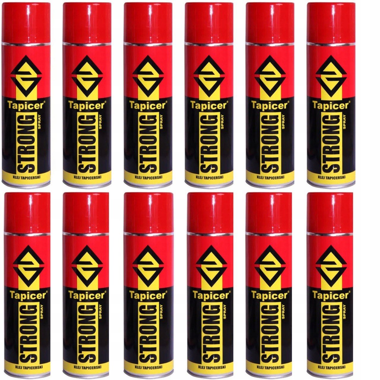 12 x Poťahové lepidlo v spreji na čalúnenie strong 500 ml