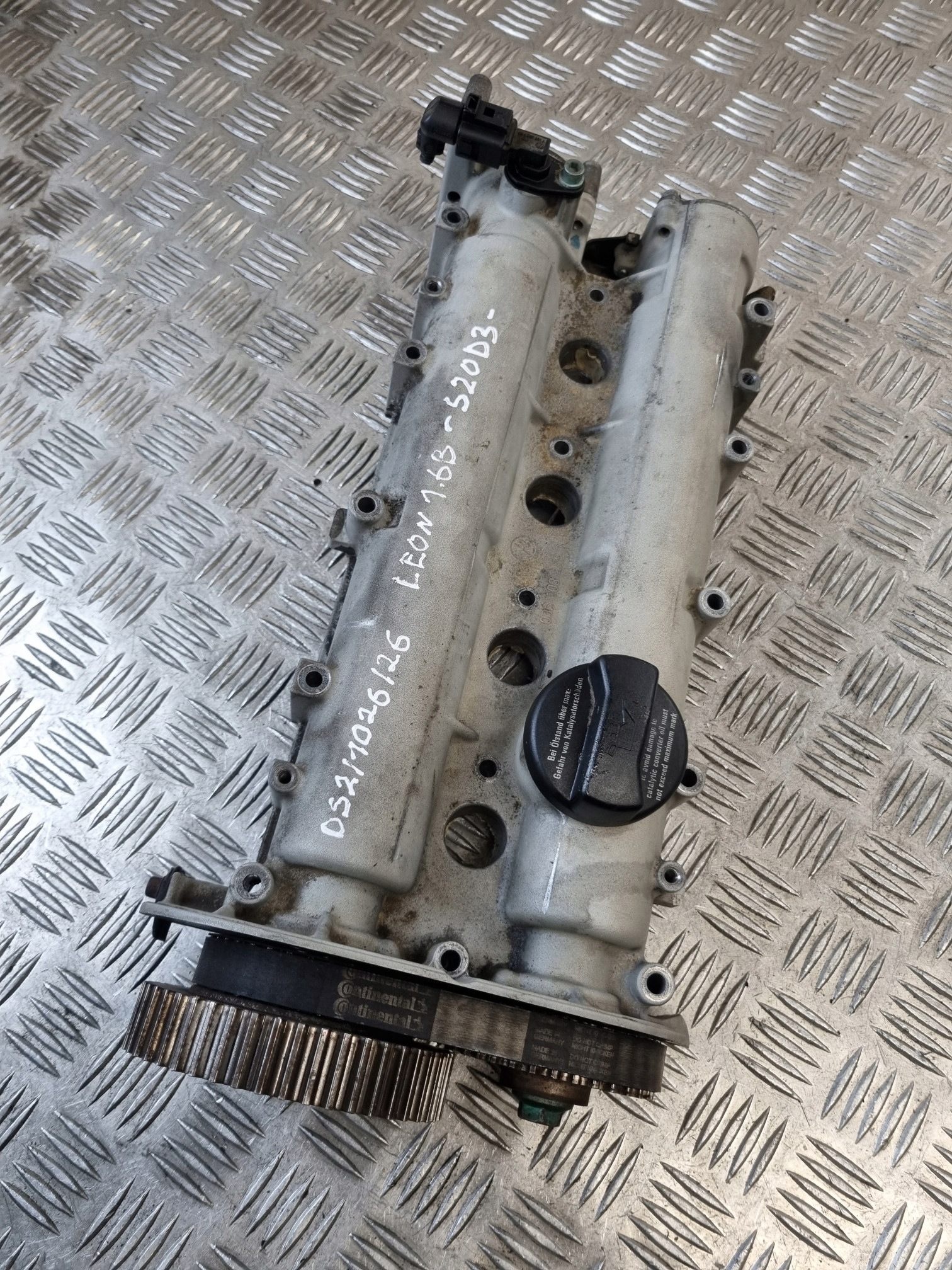 kryt ventilů obal vačky SEAT LEON 1.6B