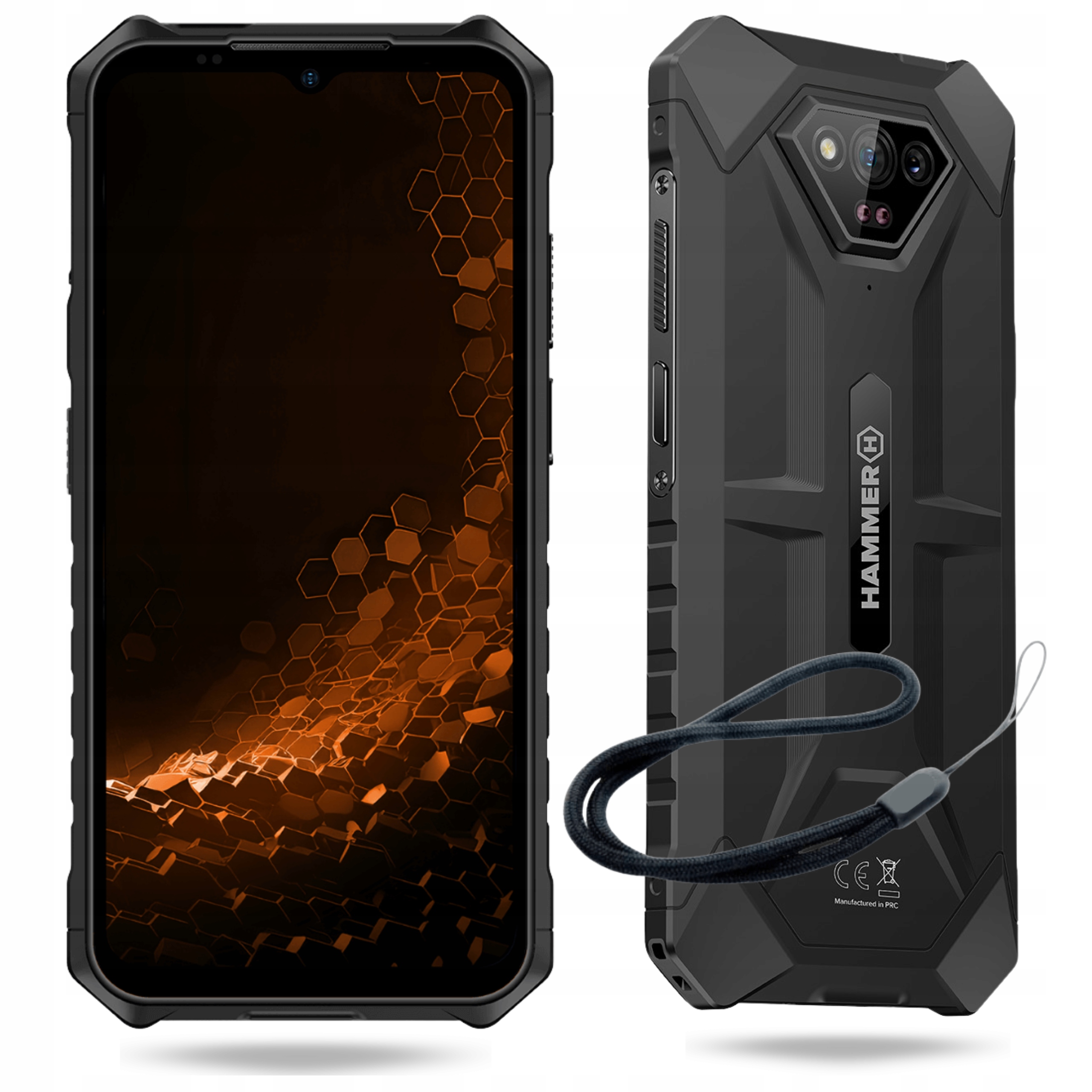 Smartfon Hammer Iron V 4G Pancerny 12/64 Gb Telefon Komórkowy Wodoodporny