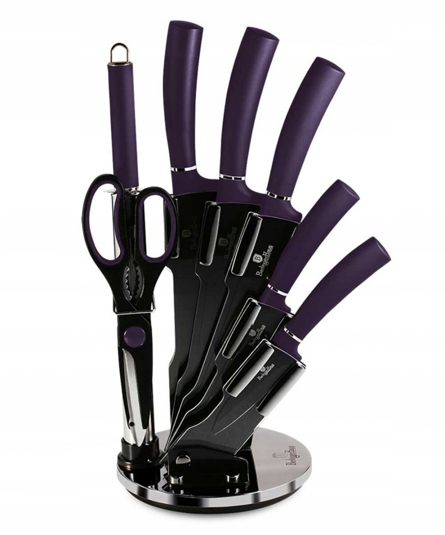 Sada Nožov Berlinger Haus BH-2560 Purple V Stojane