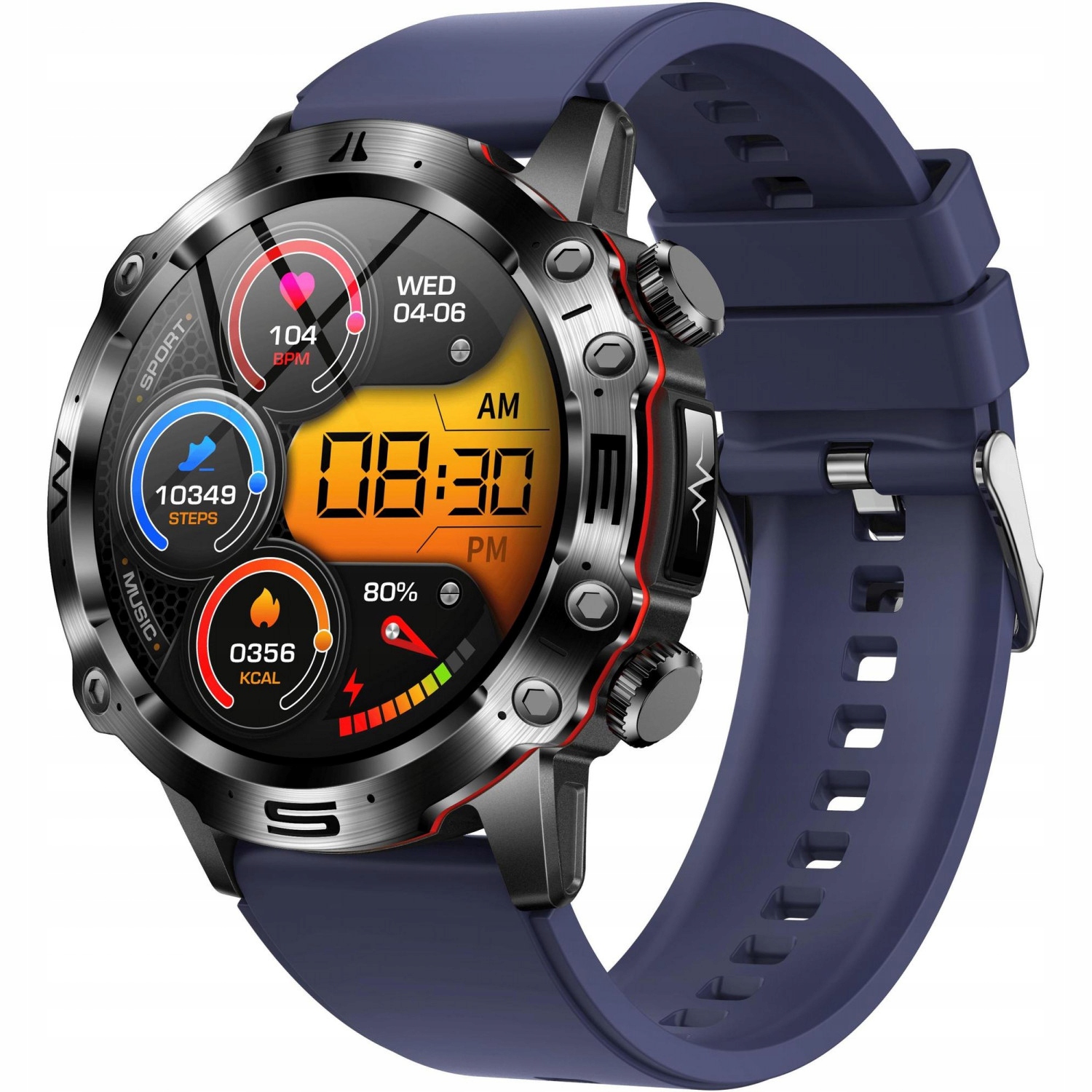 Pánské Hodinky Hagen HB31.14.537.534-SET modrý pásek