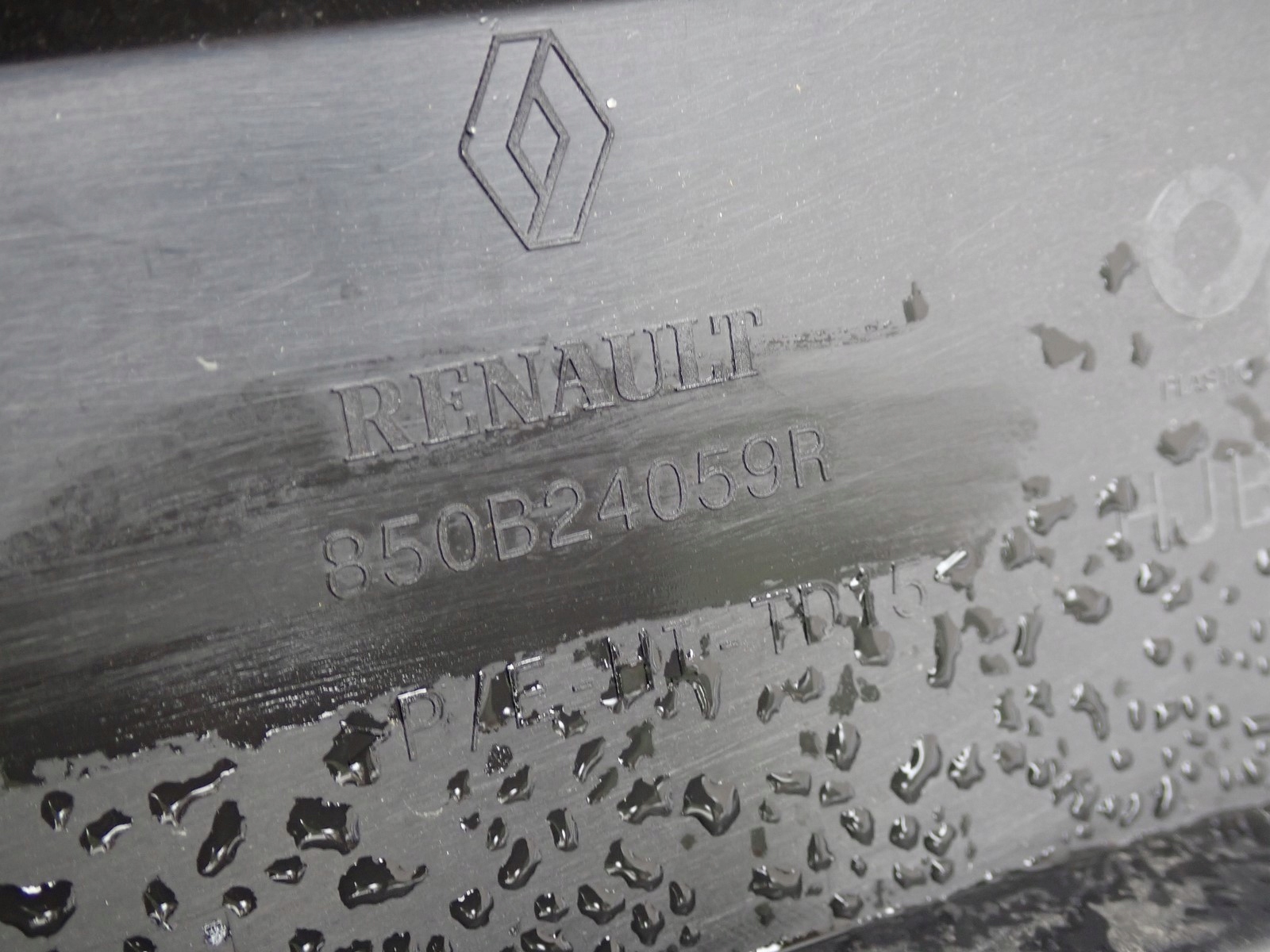 bumper rear part rear RENAULT CAPTUR 2 II HF 2019