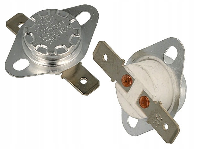 TERMOSTAT BIMETALICZNY 180C 180°C 10A 250V KSD301 NC Kod producenta KSD301A-80h