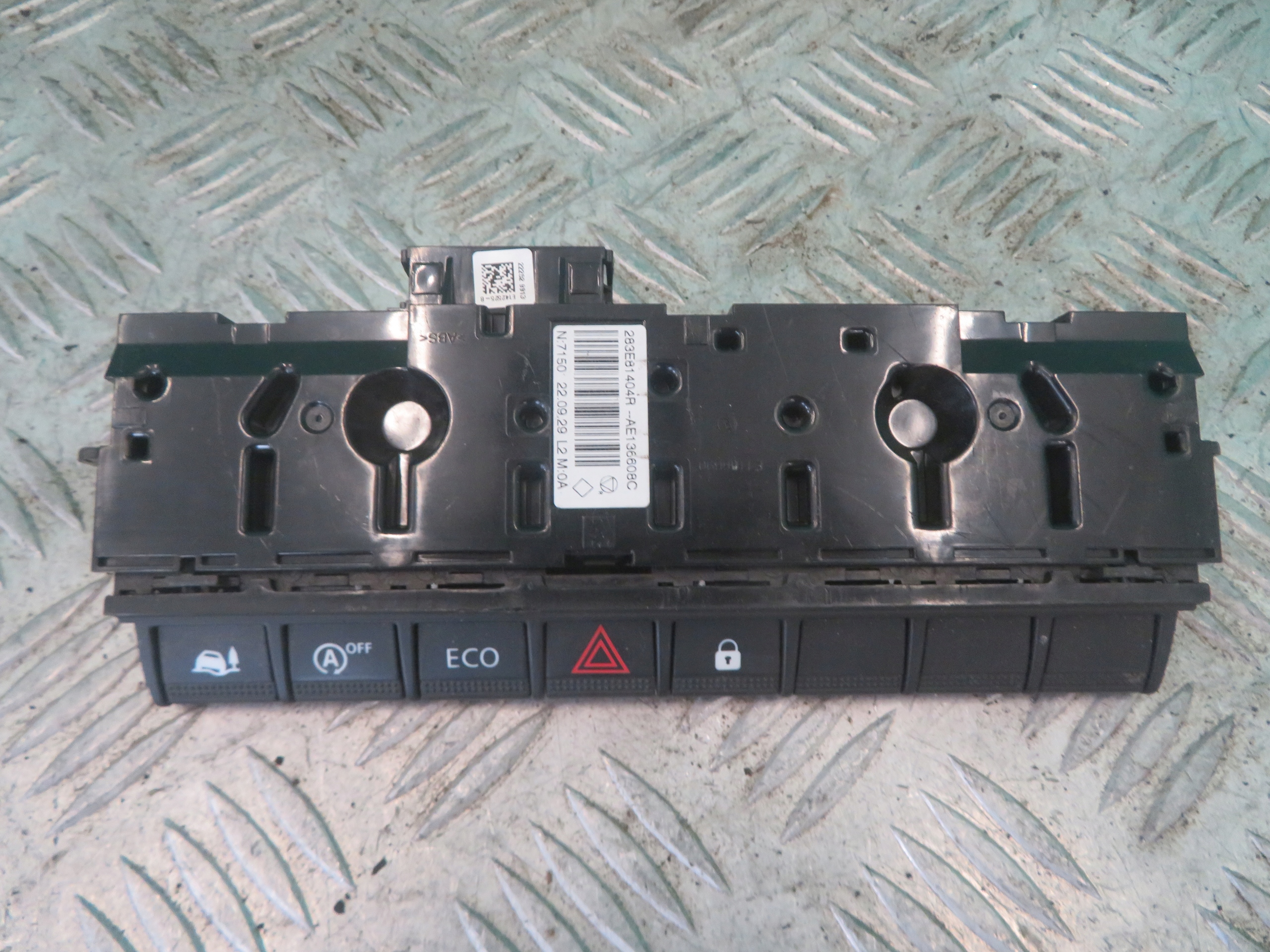light switch of warning lights RENAULT MASTER 2.3 23R 283E81404R