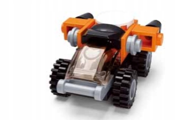 KLOCKI SLUBAN MINI AUTO POJAZD ŁAZIK