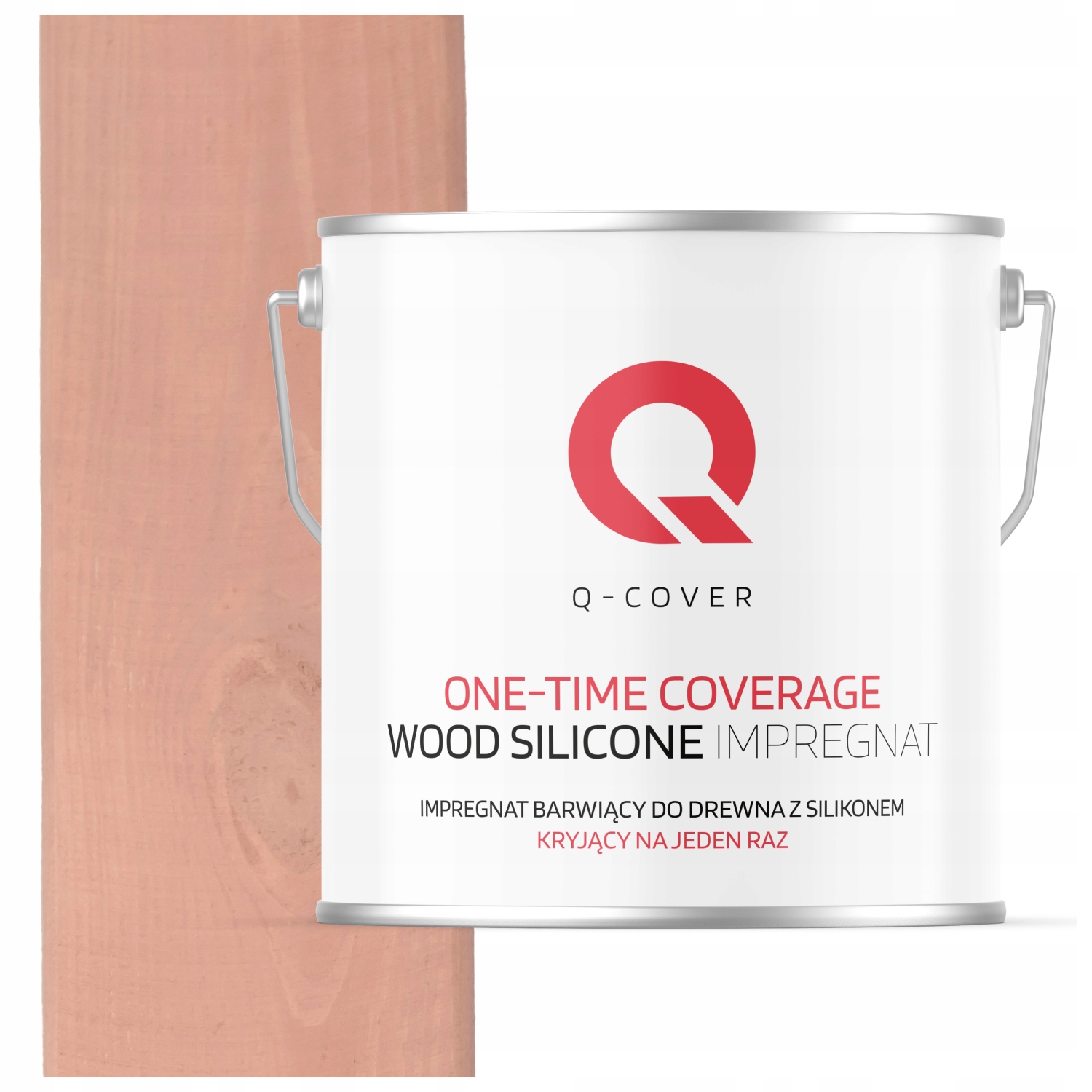 Impregnace Na Dřevo Na Jedno Použití Extra Barva Uv Barvy Lososová 5 L