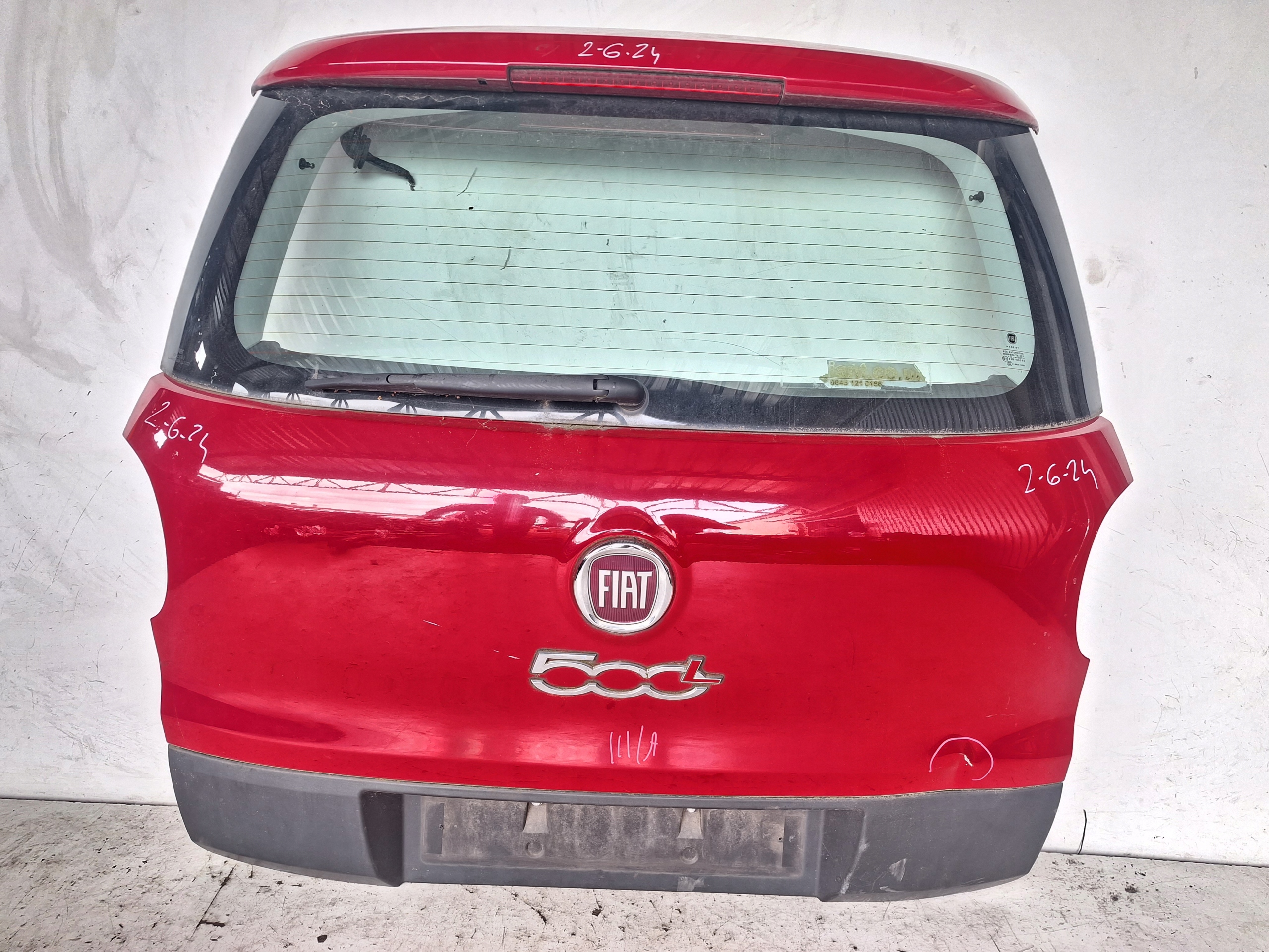 FIAT 500L 12-17 крышка багажника зад 111/A