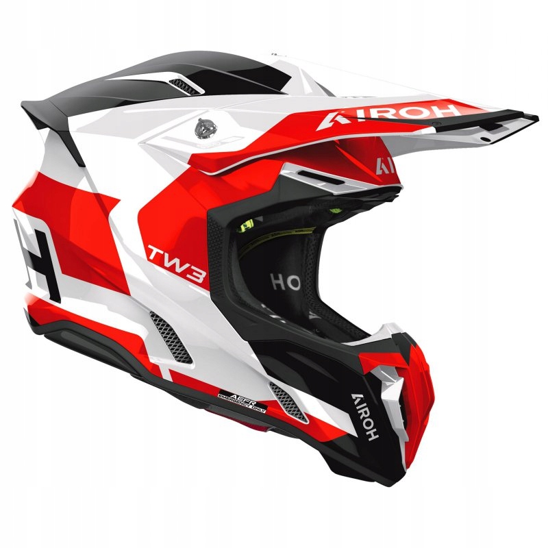 Motocyklová Prilba Airoh Twist 3 Fancy Red Gloss XL