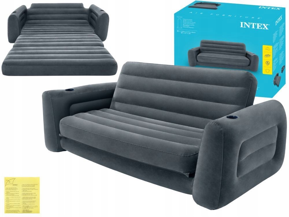 Materac Dmuchany Dwuosobowy Sofa Intex 203x231x66 Intex 66552 Model 2026