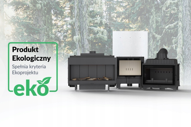 WKŁAD KOMINKOWY POWIETRZNY ZOSIA ECO Szerokość 700 mm