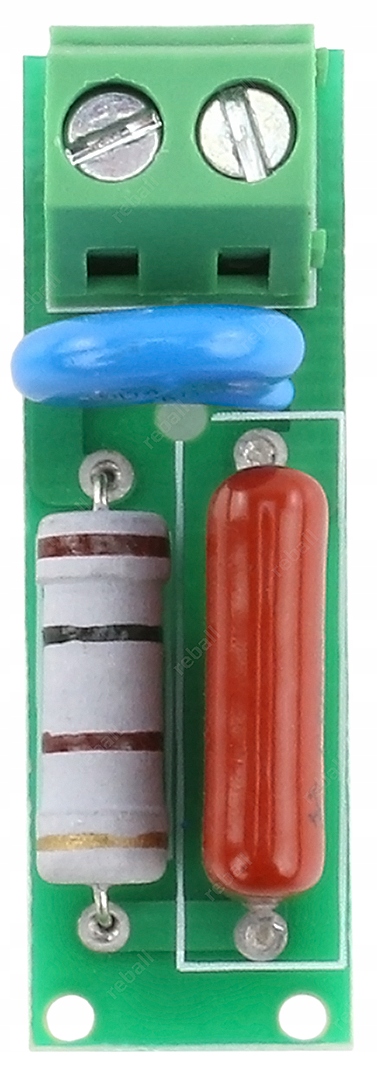 GASIK ZABEZPIECZENIE RC DLA TYRYSTORÓW I PRZEKAŹNIKÓW SSR UKŁAD GASIKOWY Kod producenta Gasik zabezpieczenie do przekaźników SSR