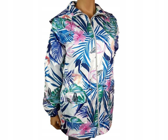 

Modna Lekka Kurtka Lato Parka Plus Size XL 44 46
