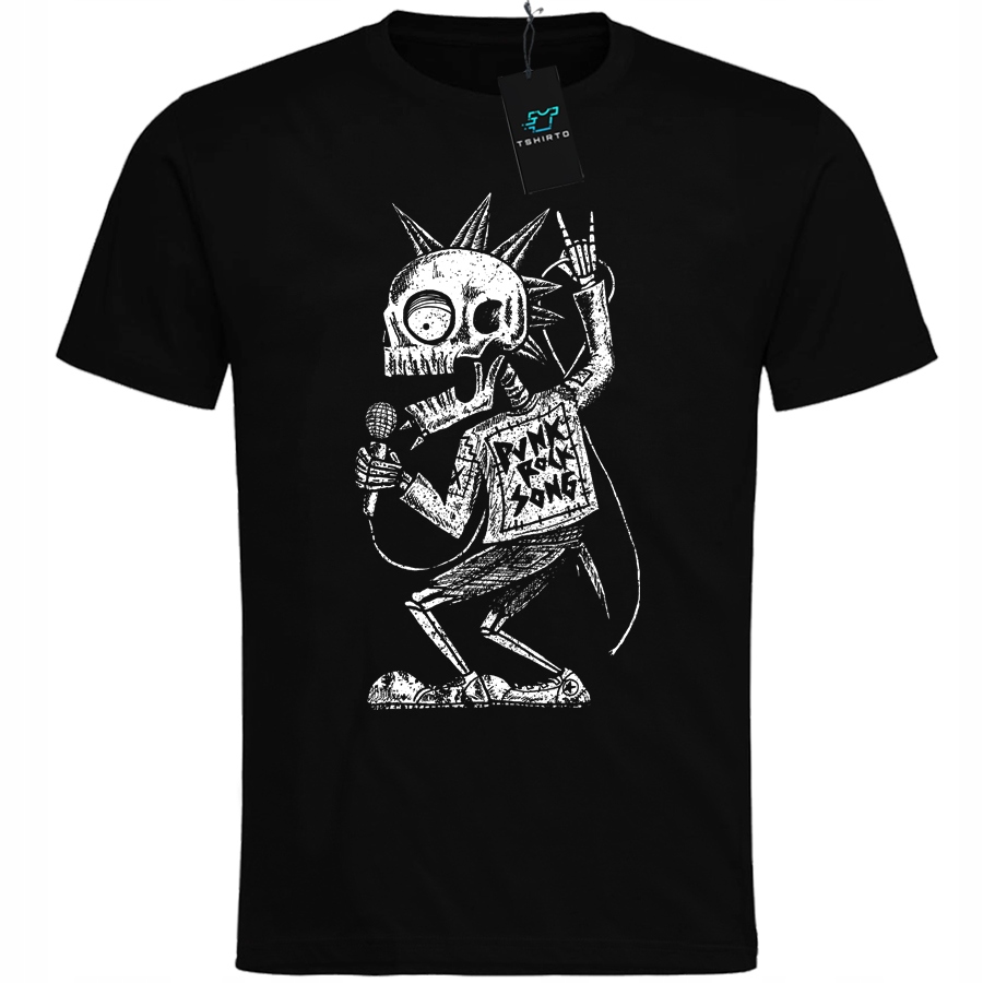 

Koszulka Męska Punk Rock Punki Metal Rockowa XXL