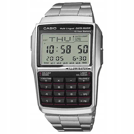 Hodinky Casio Vintage DBC-32D-1AES stříbrné