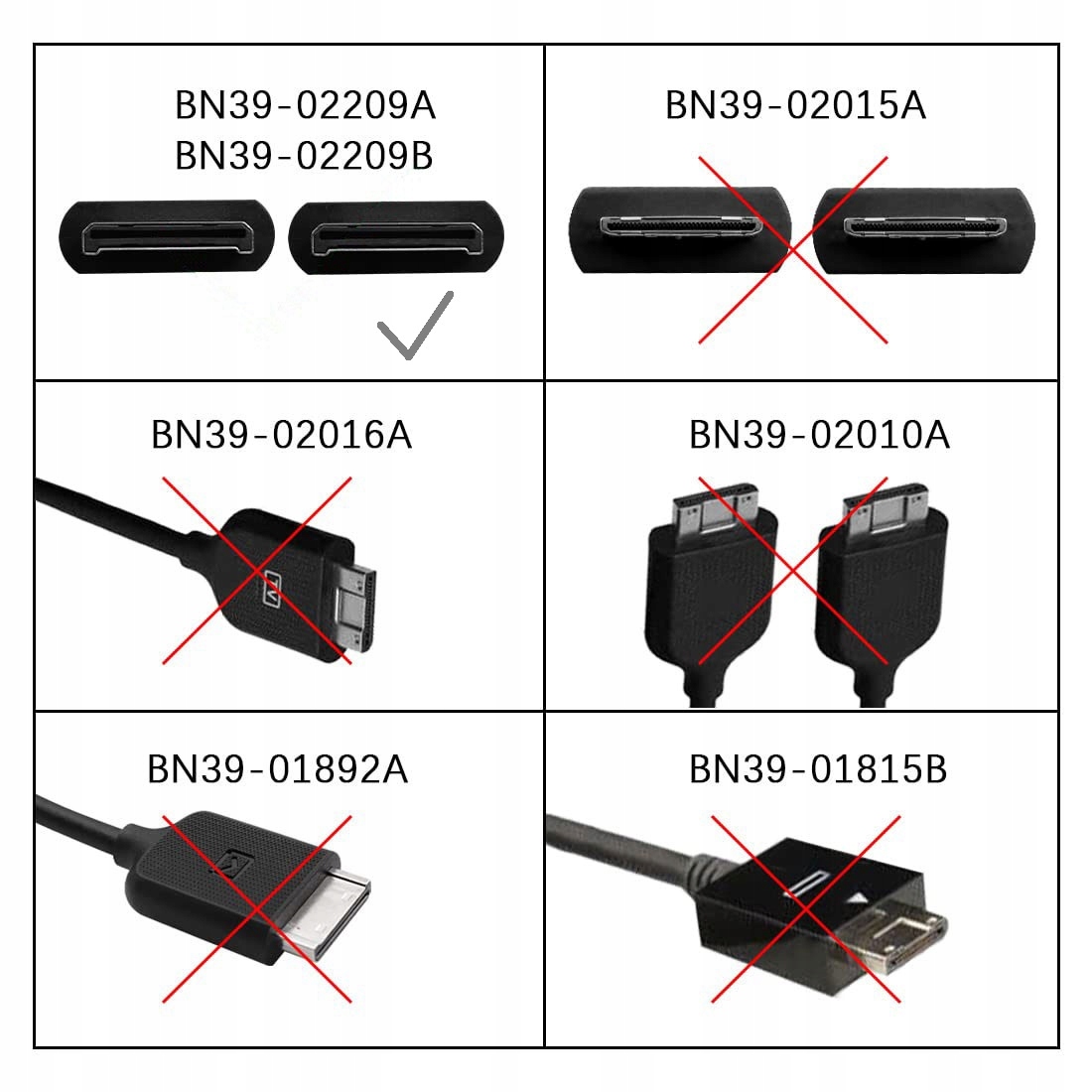 BN39-02209B przewód One Connect Samsung 2m Model BN39-02248B