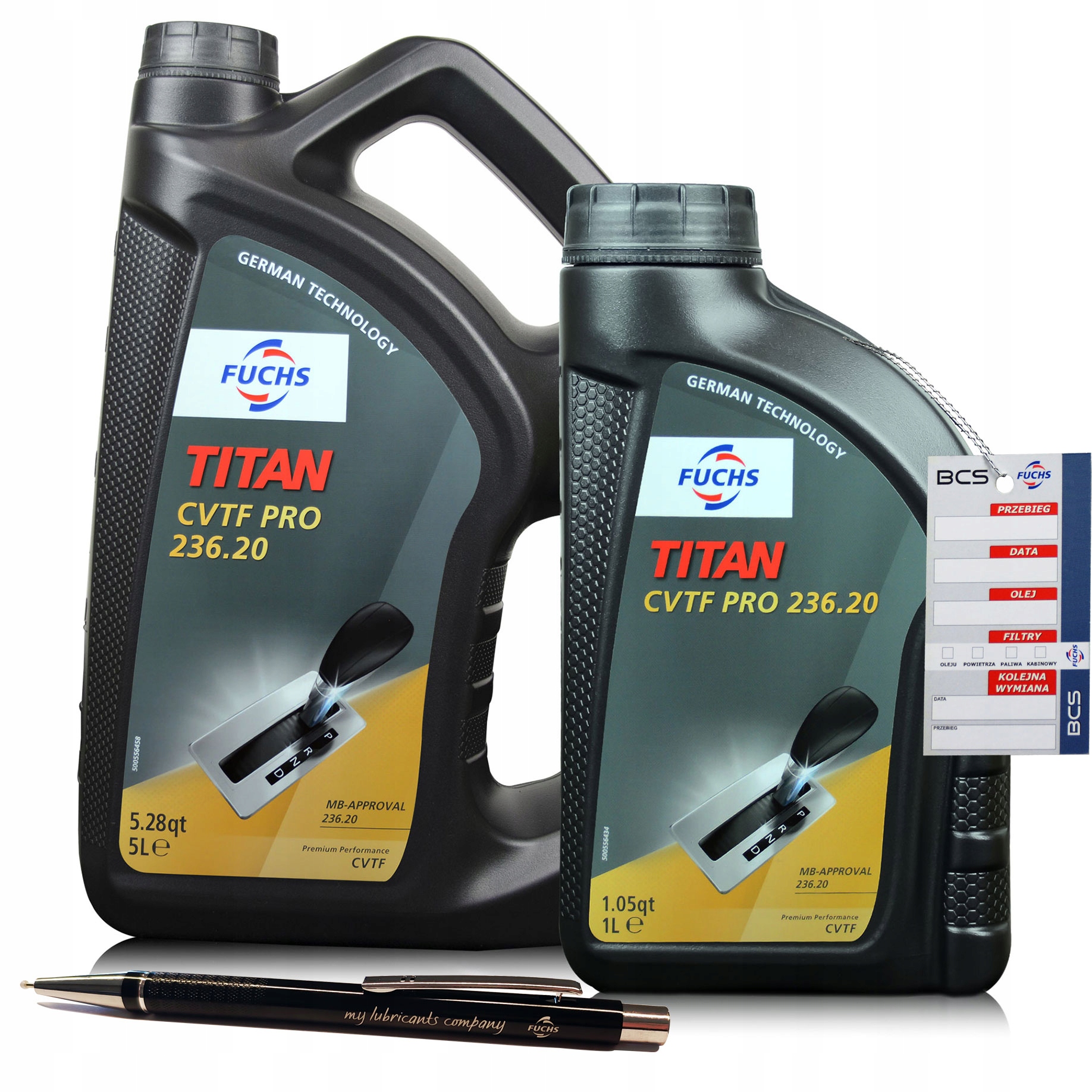 OLEJ FUCHS TITAN CVT - CVTF PRO 236.20 6L DYSTRYBUTOR