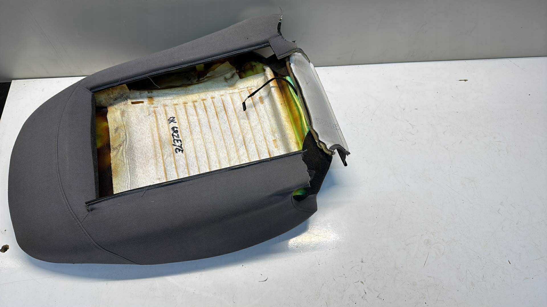 Oparcie Blende Abdeckung SITZ SAAB 93 9-3 WELUR WELUROWE BDB STAN