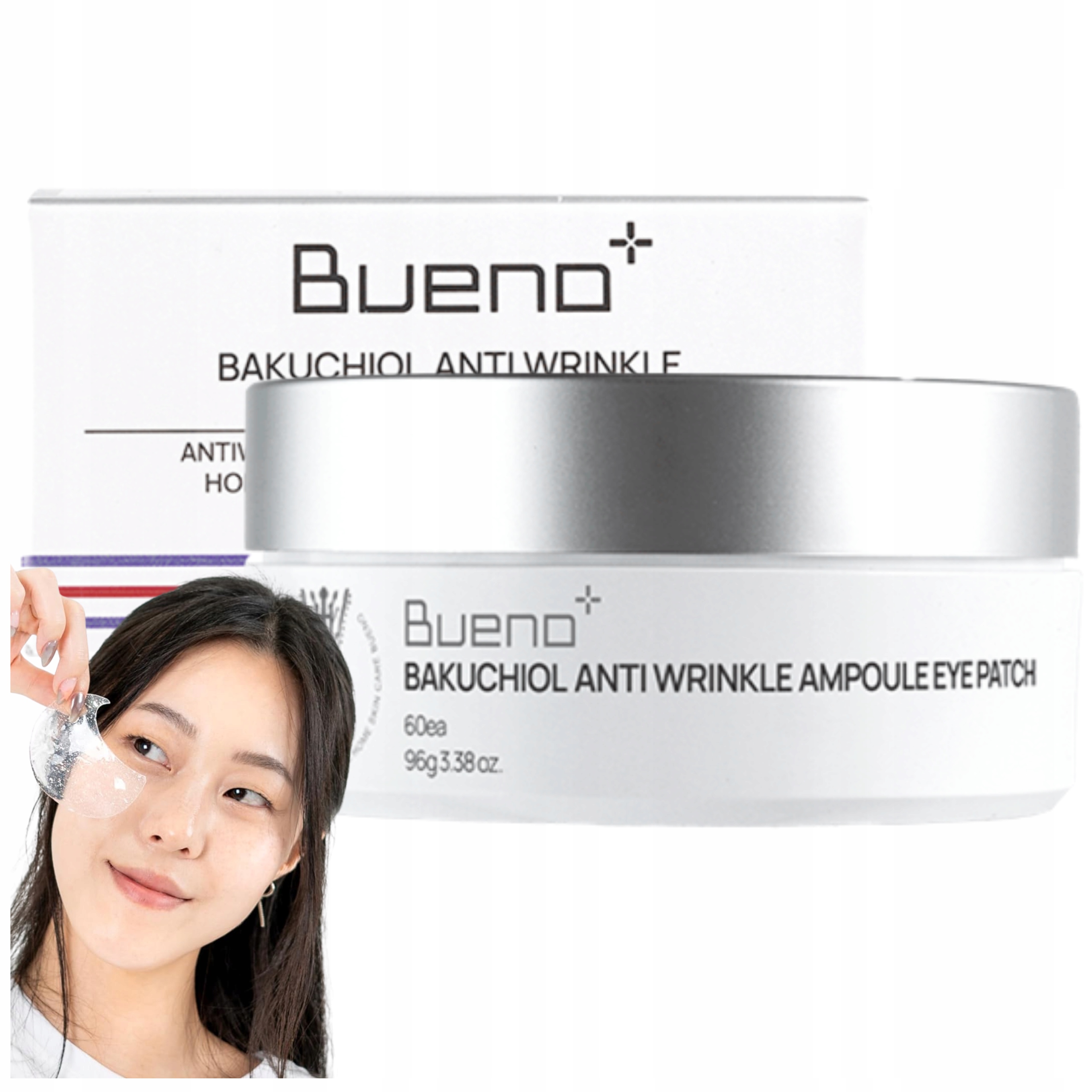 Płatki pod oczy Bueno Bakuchiol Anti Wrinkle Ampoule Eye Patch 60szt