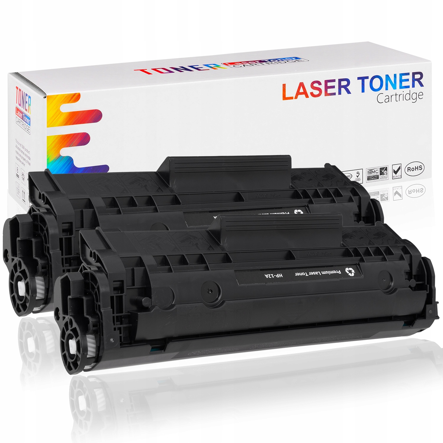 

2x Toner Do Drukarki Hp Laserjet 1010 1018 1020 XL