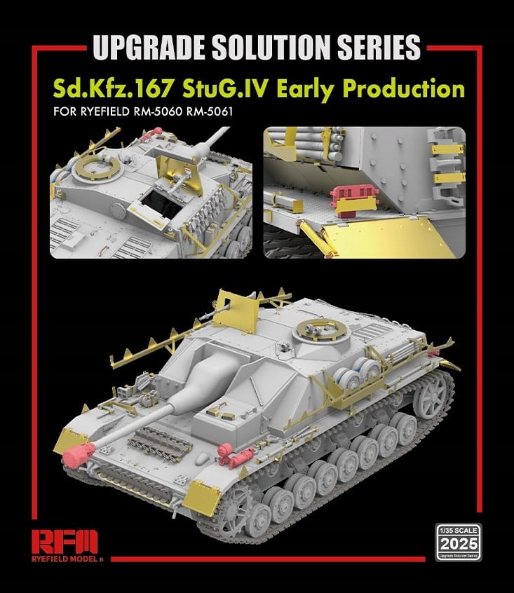 Upgrade Solution Series pro Sd.Kfz.167 StuG.IV Early Production for