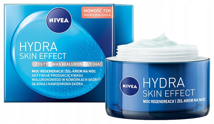 

Nivea Hydra Żel Regenerujący na Noc Skin 50ml
